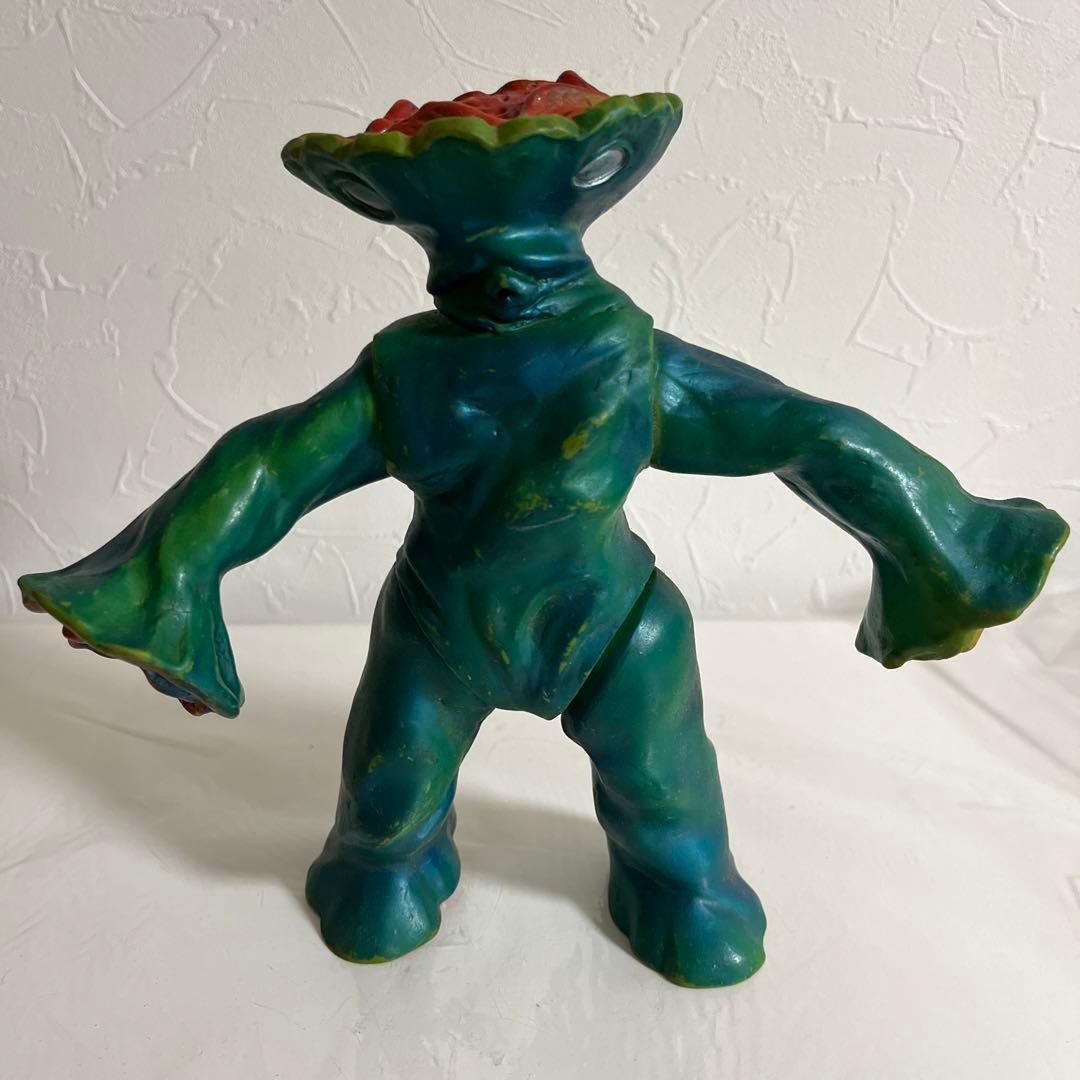 ⚠️当時物・昭和レトロ マルサン バンデル星人 ソフビ フィギュア