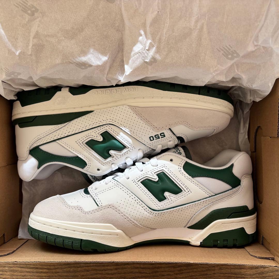 ☆*e様 New Balance BB550WT1 25.5cm WHITE/G