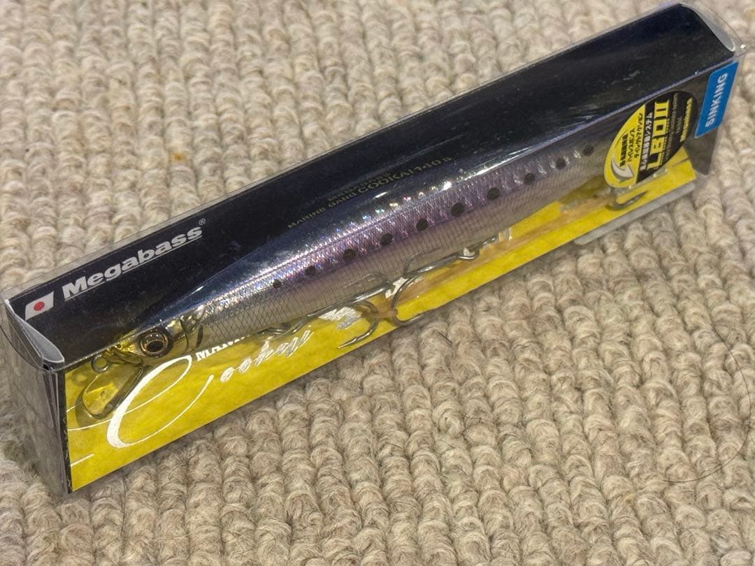 シーバスルアー 4点セット ロンジン、シマノ、メガバス、マングローブ