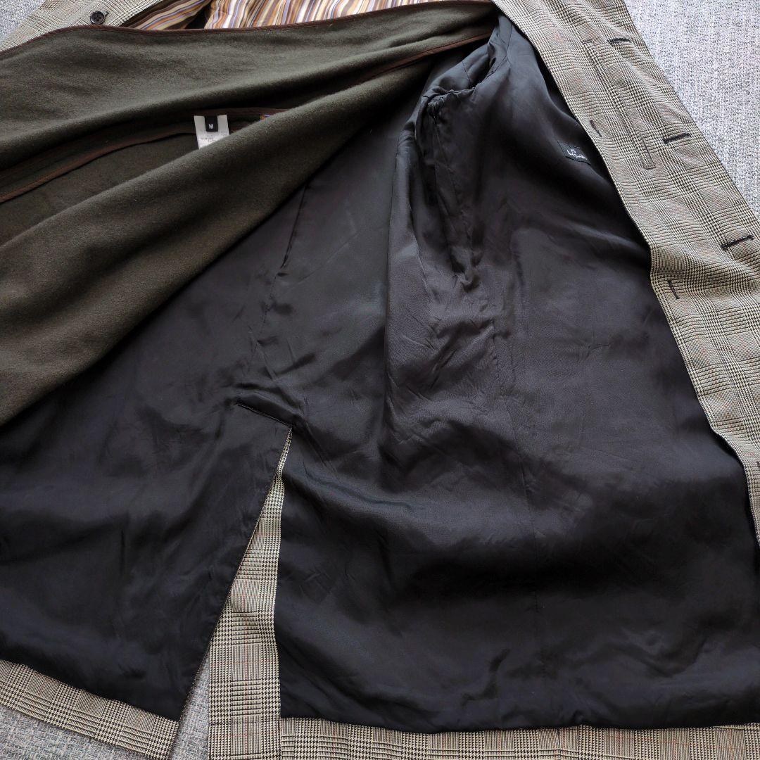 ポールスミス ウールライナー取外し可 シングルトレンチコート 着用感