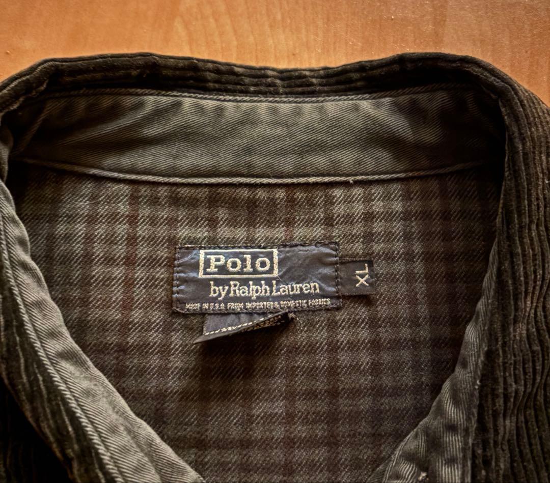 90s usa製 ラルフローレン オールブラック スイングトップ ボロ