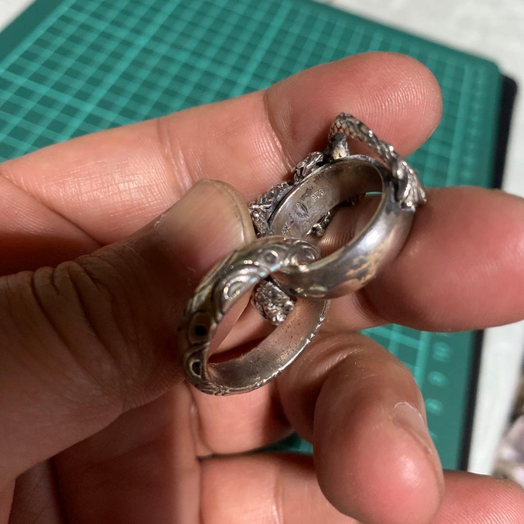 MARS マーズ ネックレス トップ 925 ドラゴンリング - メルカリ