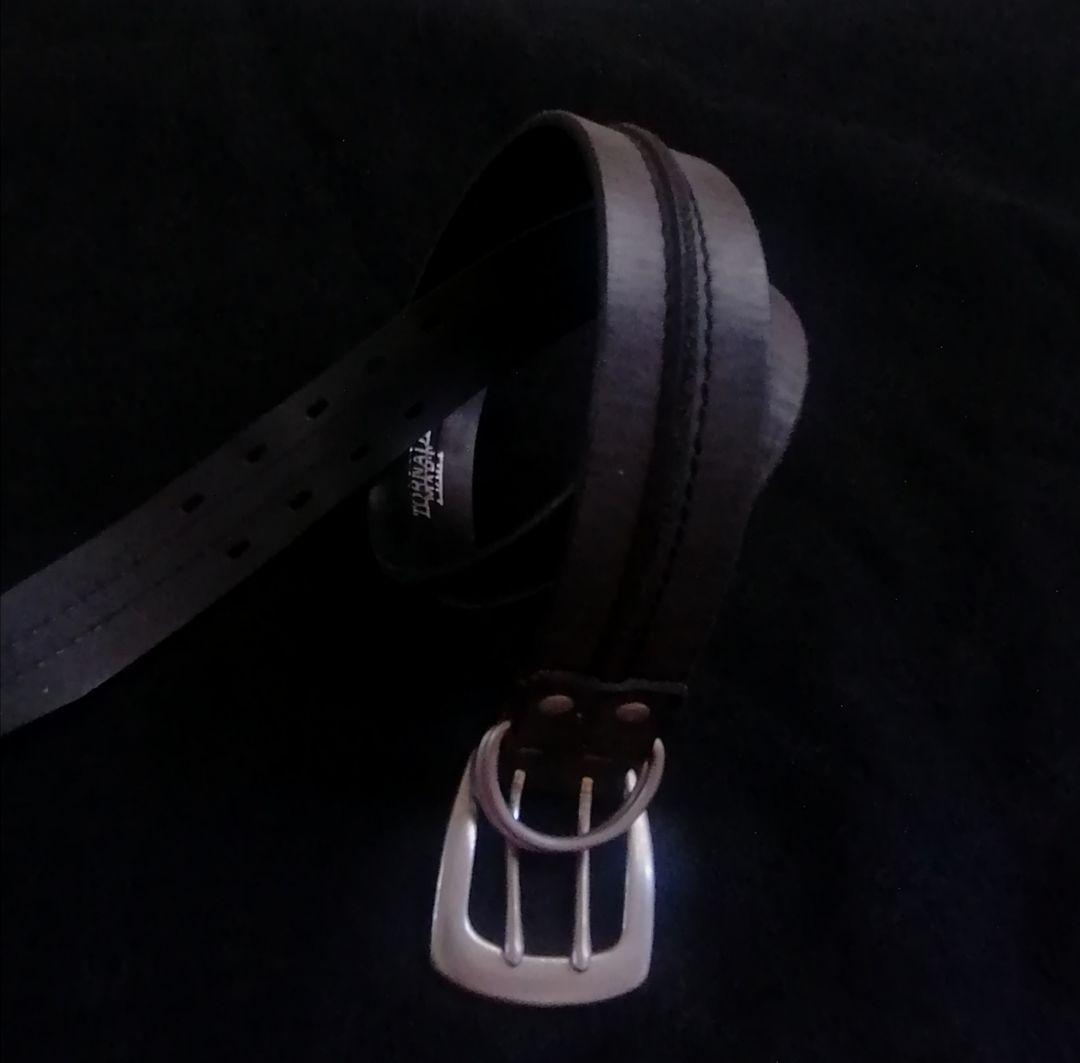 Hifumi-O　ダブルバックル　厚皮ベルト　L 楽天市場】ベルト タンレザー(ヌメ皮)ダブルピンベルト I'Z FRONTIER