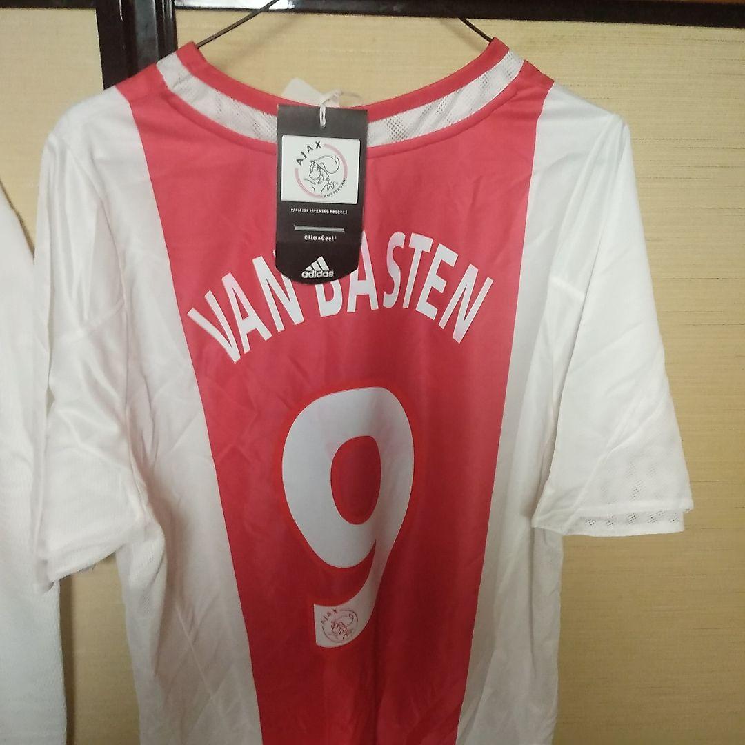 新品タグ付】アヤックス！ベルカンプ！ファンバステンユニホーム