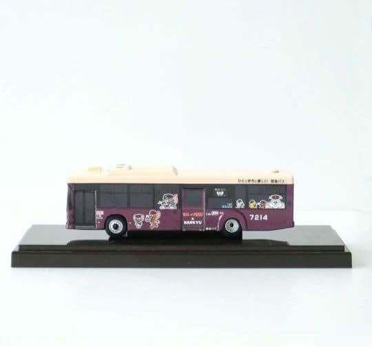 トムとジェリー×阪急電車「ラッピングバス1/80ディスプレイモデル（千里）」