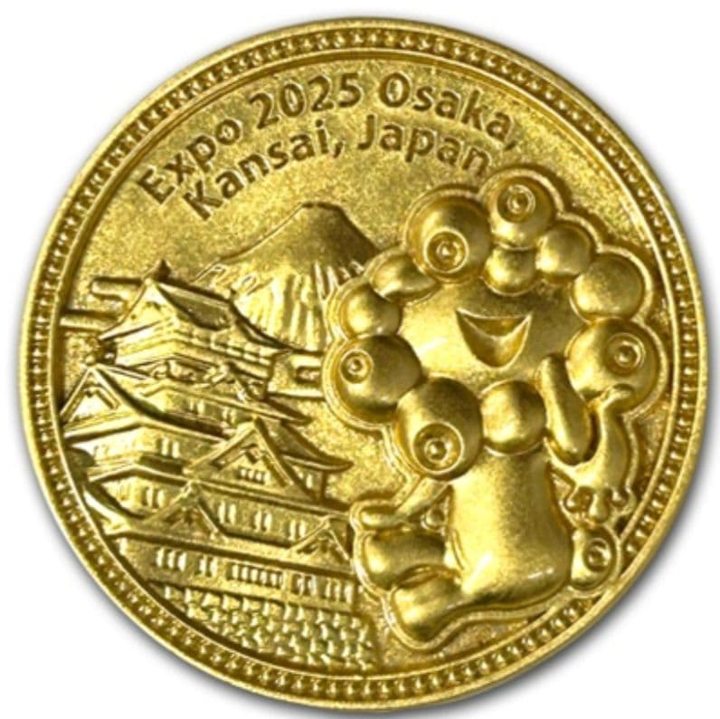 EXPO2025 金箔メダル ミャクミャク 大坂 万博 - メルカリ