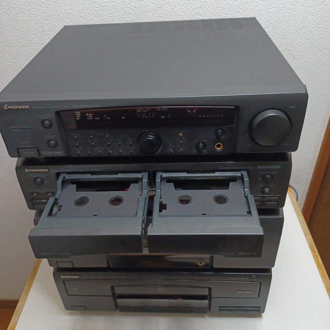 PIONEER private LD CD カセット システムコンポ - メルカリ