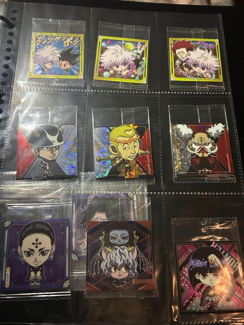 ハンターハンターホログラム ステッカーセット 27枚