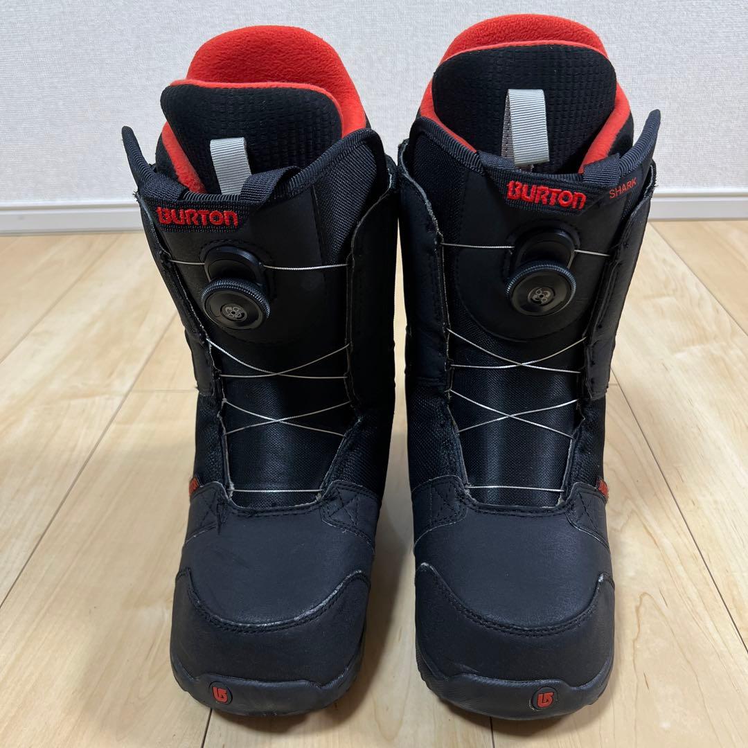 【美品_即日発送】BURTON スノボブーツ SHARK BOA 26.0cm
