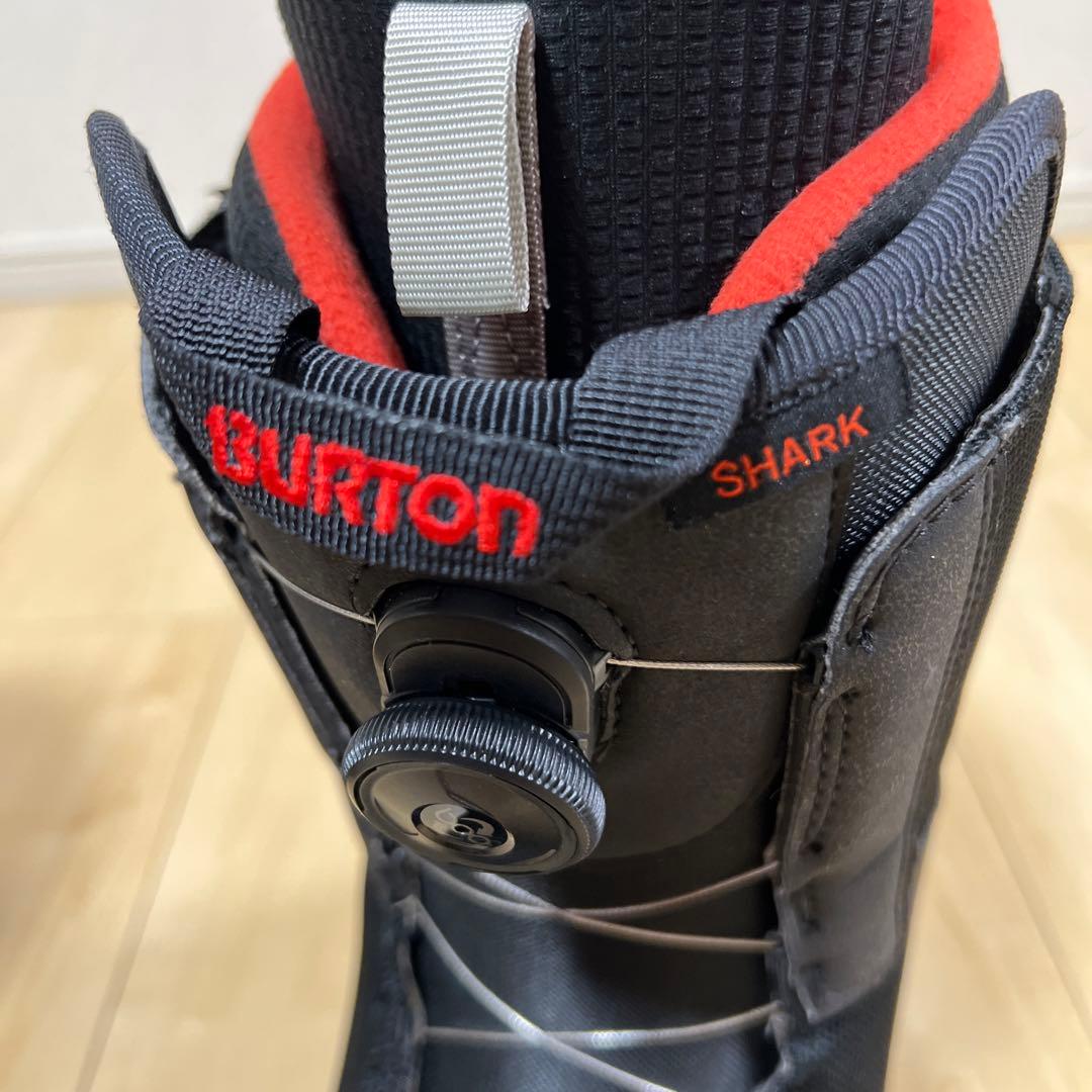 【美品_即日発送】BURTON スノボブーツ SHARK BOA 26.0cm