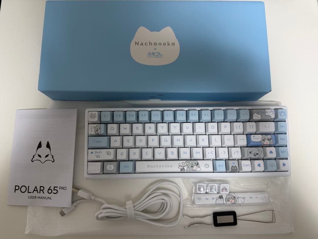 ふもコレ nachoneko ゲーミングキーボード Polar65 Pro - メルカリ