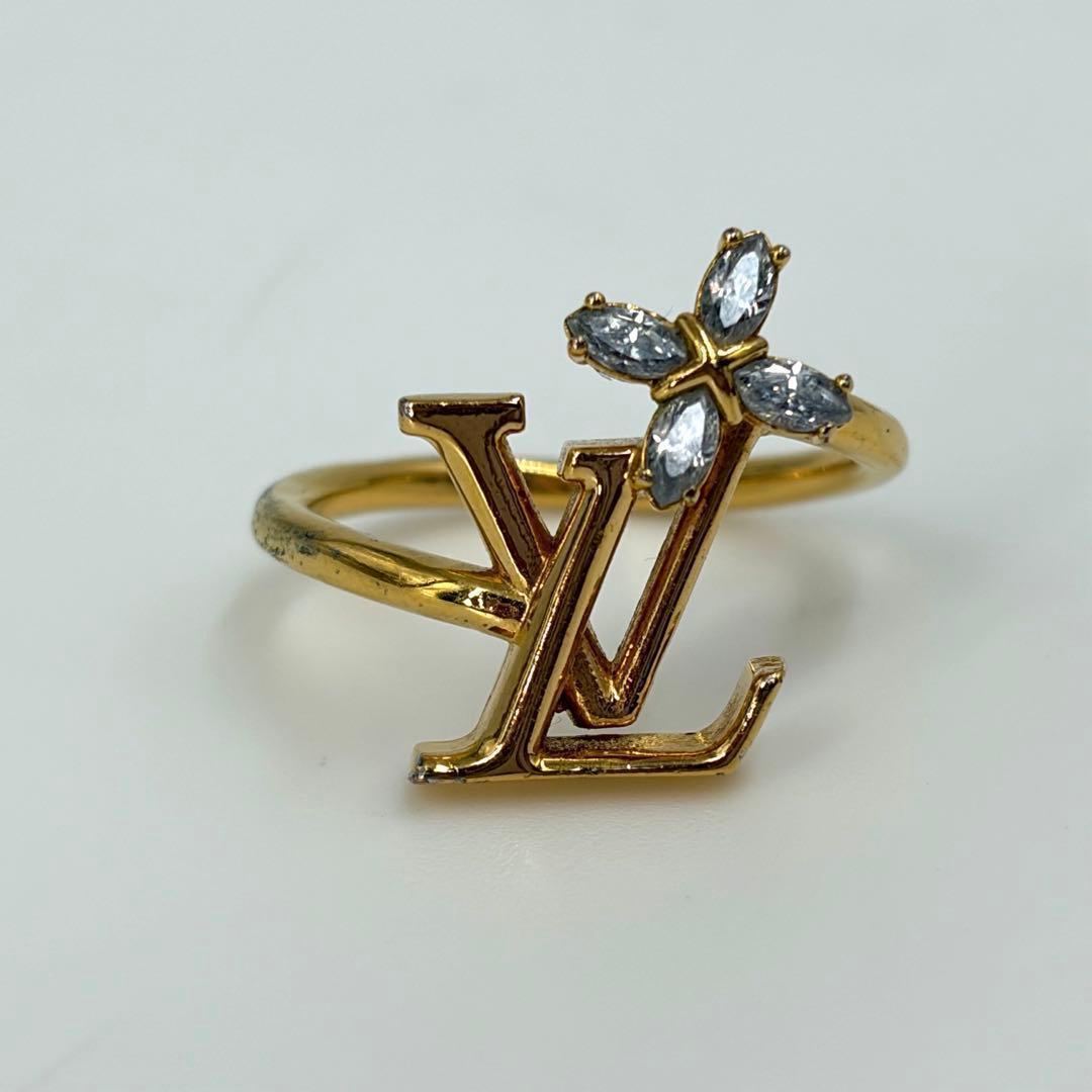 ルイヴィトン LV アイコニック フラワー リング 指輪 M 912 - メルカリ