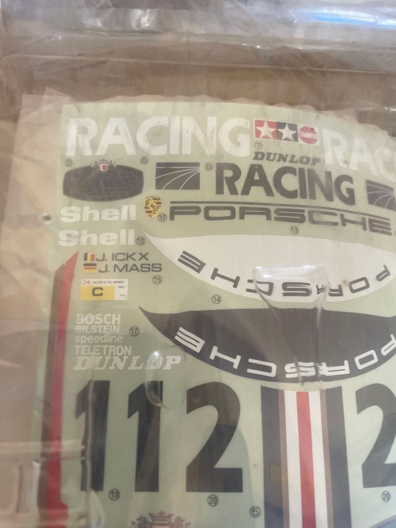 未使用未開封] 1/12 ポルシェ 956 RM Mk.5 スペアボディ未使用未開封