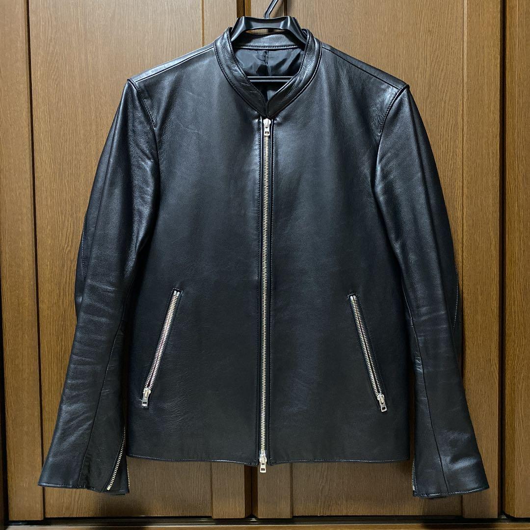 LIDNM リドム ラムレザーシングルライダース(ブラック) - メルカリ