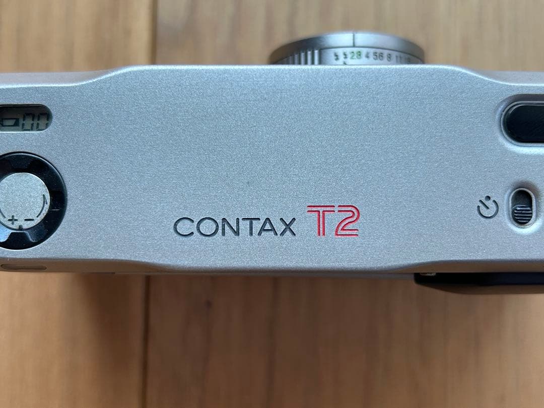 CONTAX T2 フィルムカメラ シルバー 目黒蓮ドラマ使用色違い