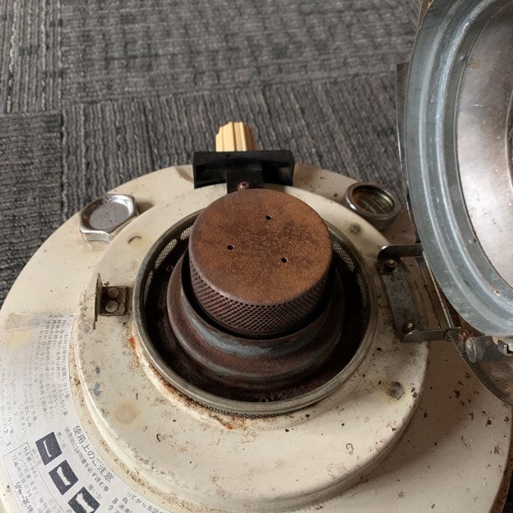 昭和レトロ 灯油ストーブ アンティーク - メルカリ