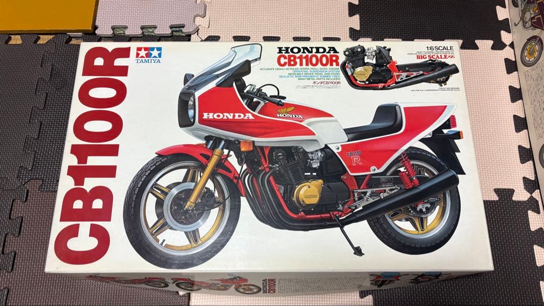 【当時物・希少】TAMIYA CB1100R 1/6スケール タミヤ 1/6 オートバイシリーズ Honda CB1100R （B） | タミヤ