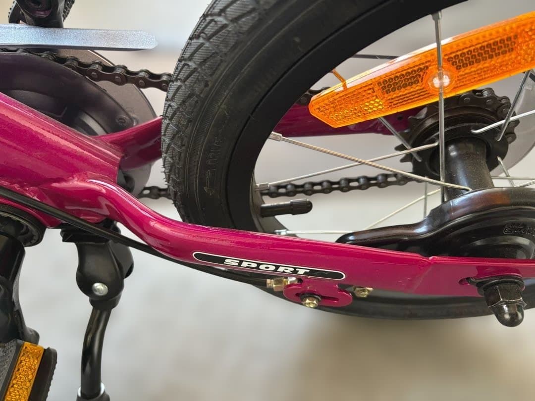 たのメル便【美品】STRIDER14xストライダー フューシャピンク スタンド