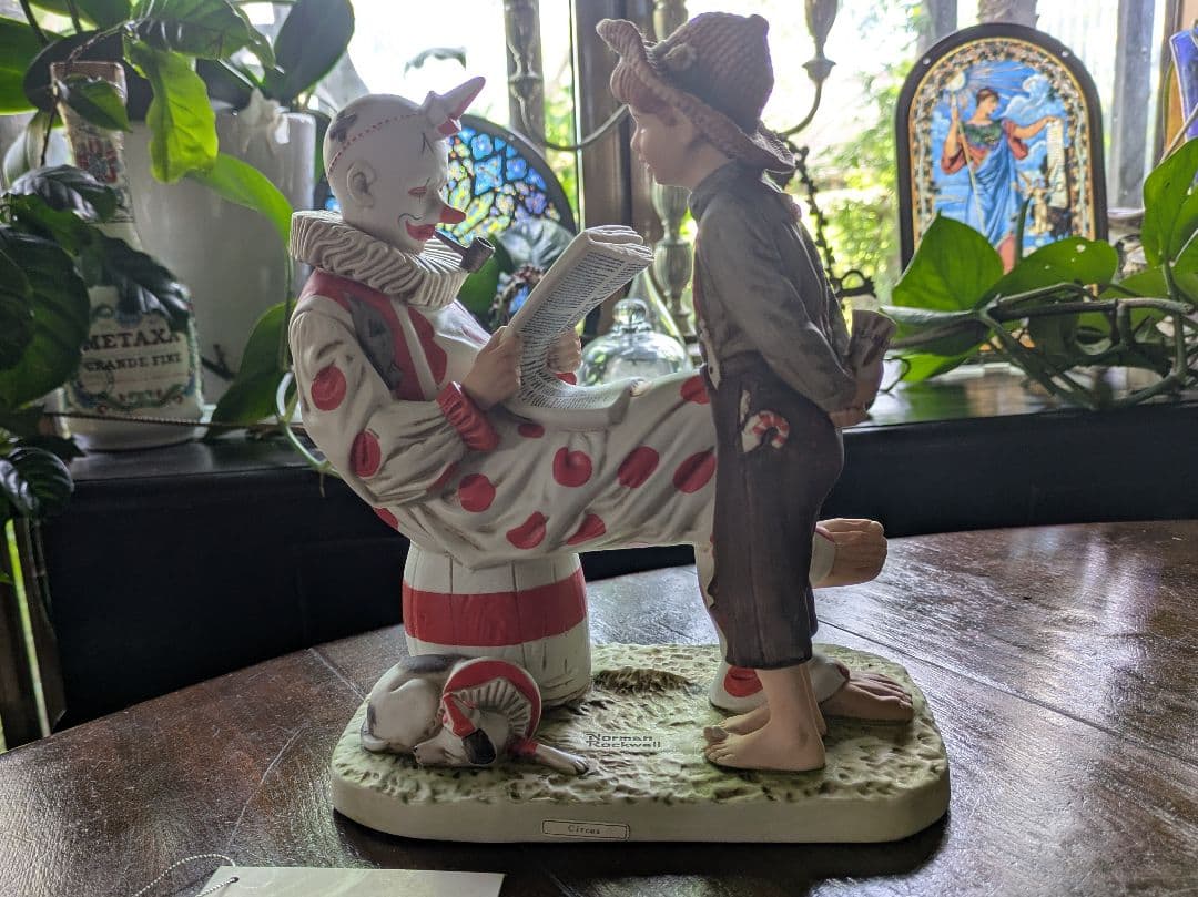 入手困難！1000体限定 サーカス ノーマンロックウェル イブニングポスト 箱付