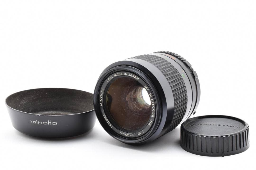 レンズ(単焦点) MIONLTA MC W.ROKKOR-HH 35mm F1.8 Minolta 35mm f1.8 MC W.Rokkor-HH - Lens – Kamerastore