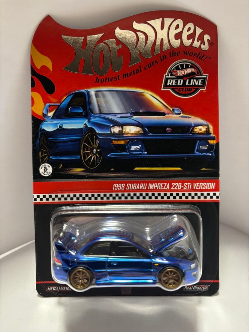 ホットウィール スバルインプレッサ22B-STi RLC RLC限定の1998 SUBARU IMPREZA 22B-STi VERSION がHWCで発売！ | Hot