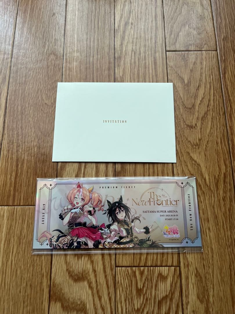 ウマ娘6th秋公演SS席Day1メモリアルフォト付限定グッズコンプリートセット