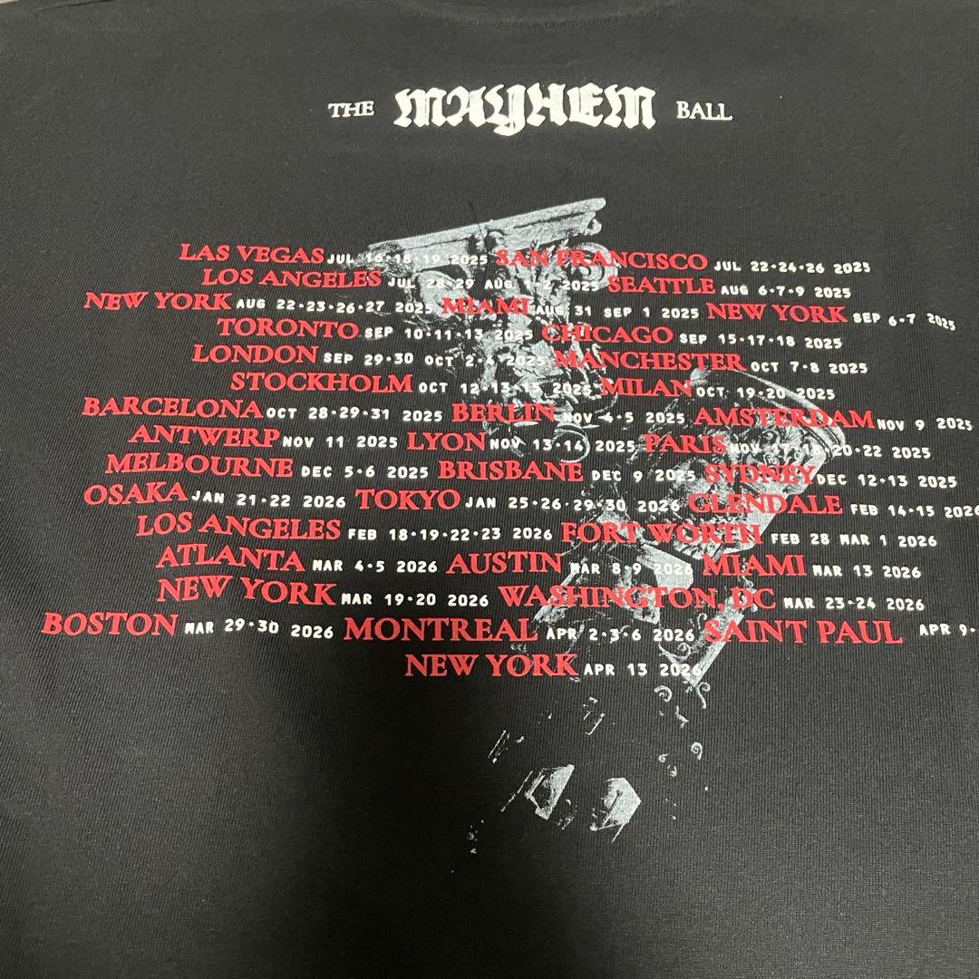 ミュージシャン ENGLISH DATE BACK SS TEE