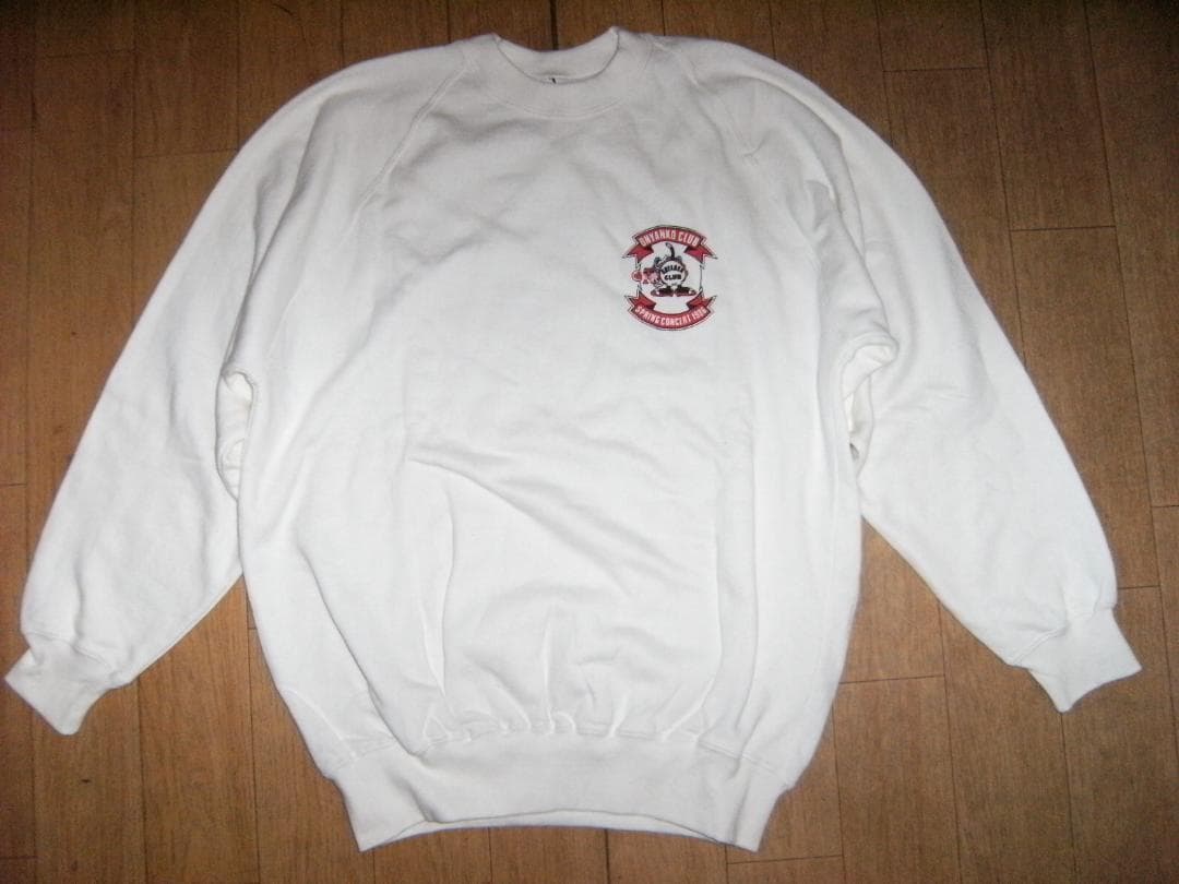 フジテレビ 1986年 スプリング コンサート おニャン子クラブ トレーナー