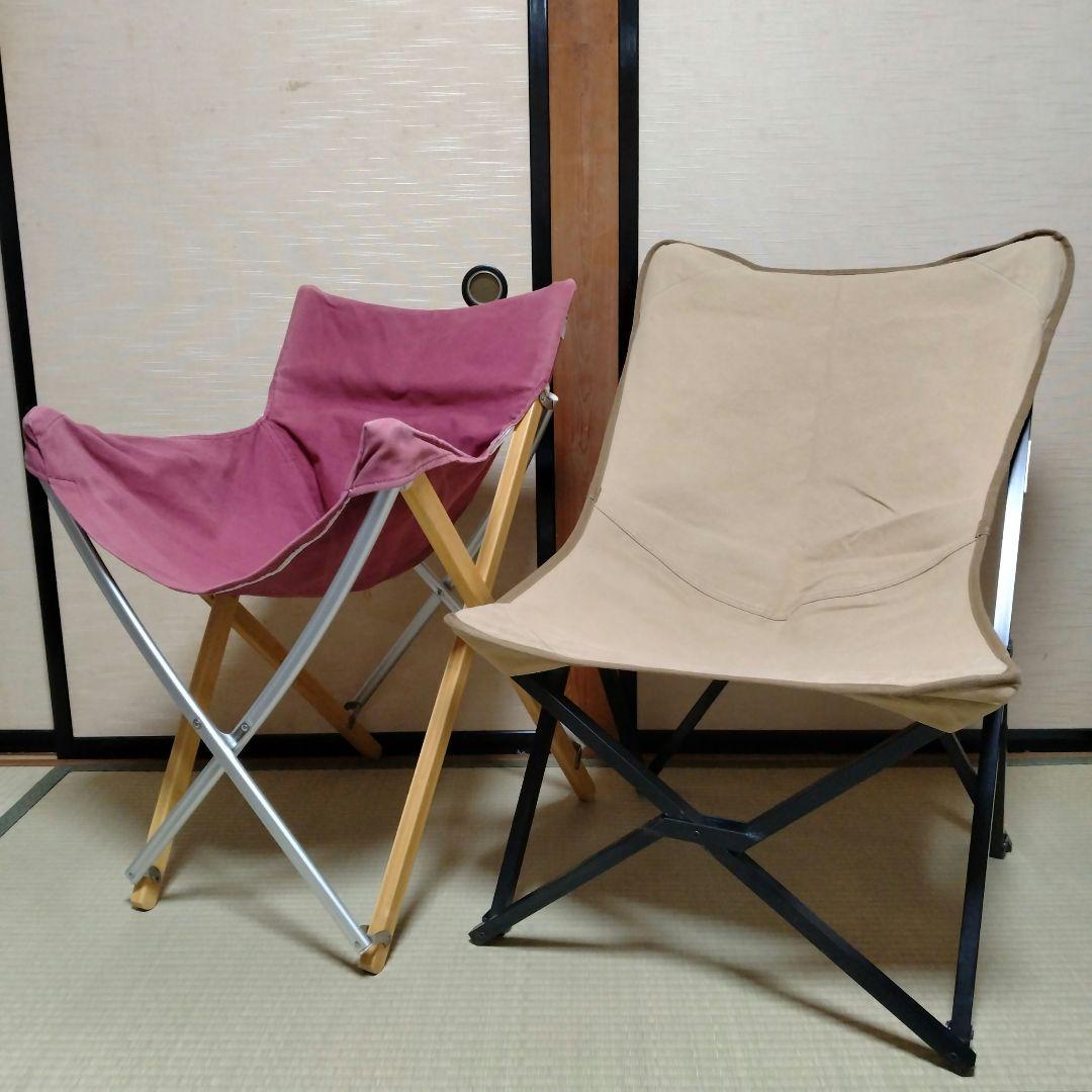 引取り専用】ソトラボ アイアンバタフライチェア