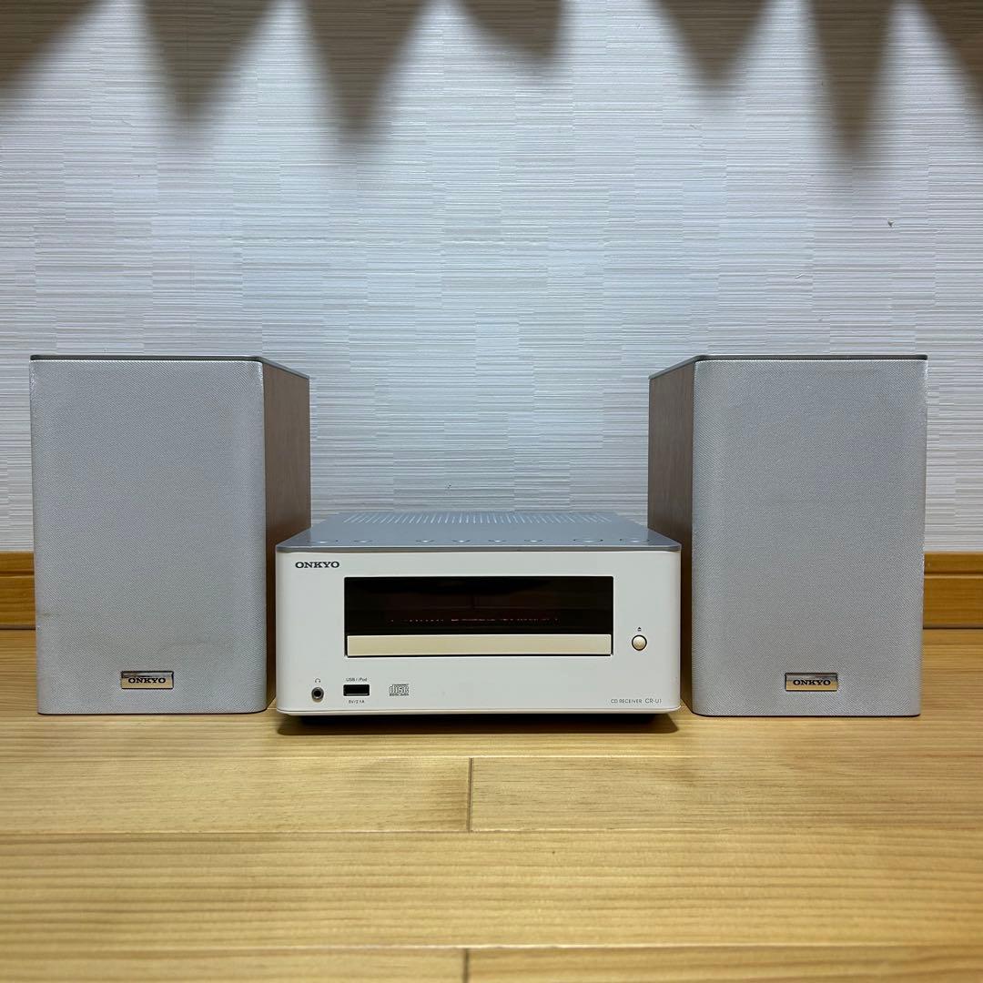 ラジオ・コンポ ONKYO CR-U1 動作検証！iPhoneを繋いでみた ONKYO CR-U1 - YouTube
