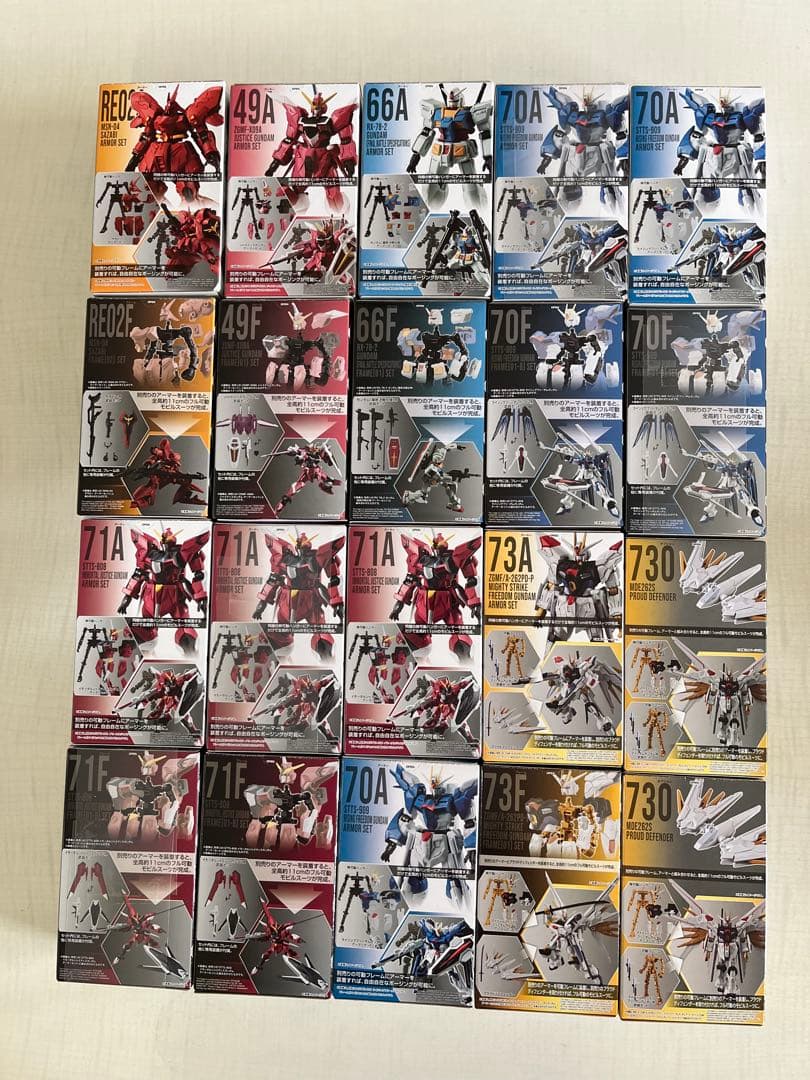 【まとめ売り】ガンダム　GフレームFA　64点　GUNDAM　GFRAME FA
