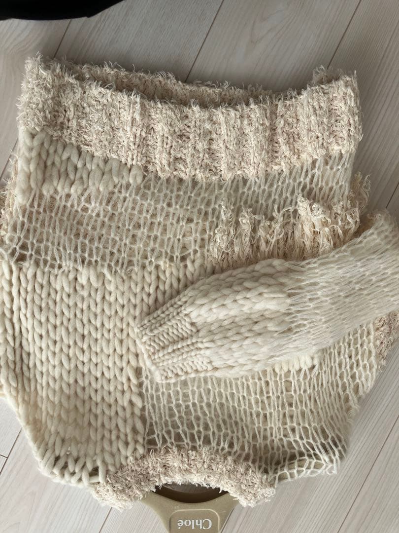 THE TOE かぎ編みニット 2024AW - メルカリ