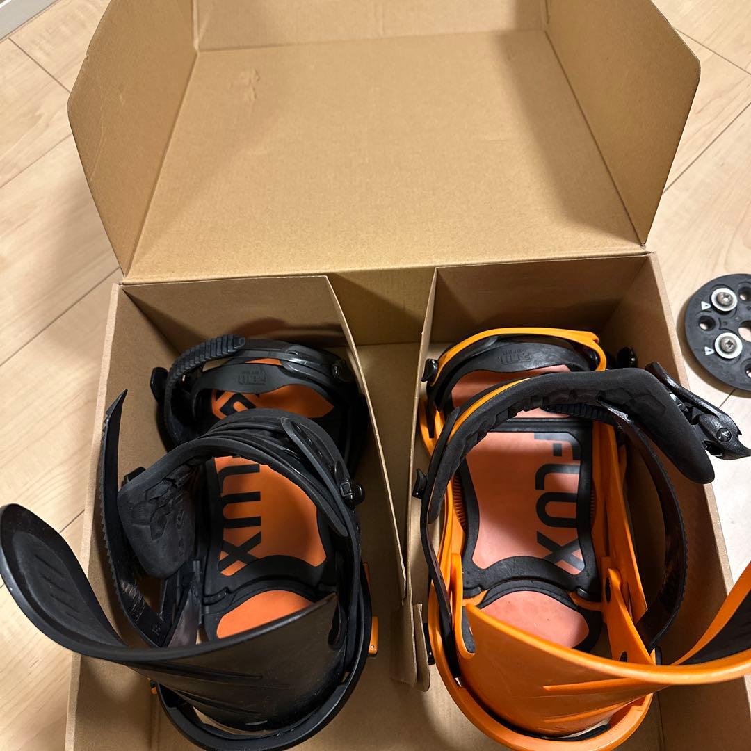 FLUX DSW限定色ビンディング Mサイズ ブラック/オレンジ フラックス