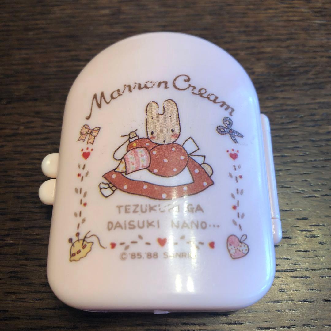 マロンクリーム ソーイングセット 1988年 昭和レトロ サンリオ - メルカリ