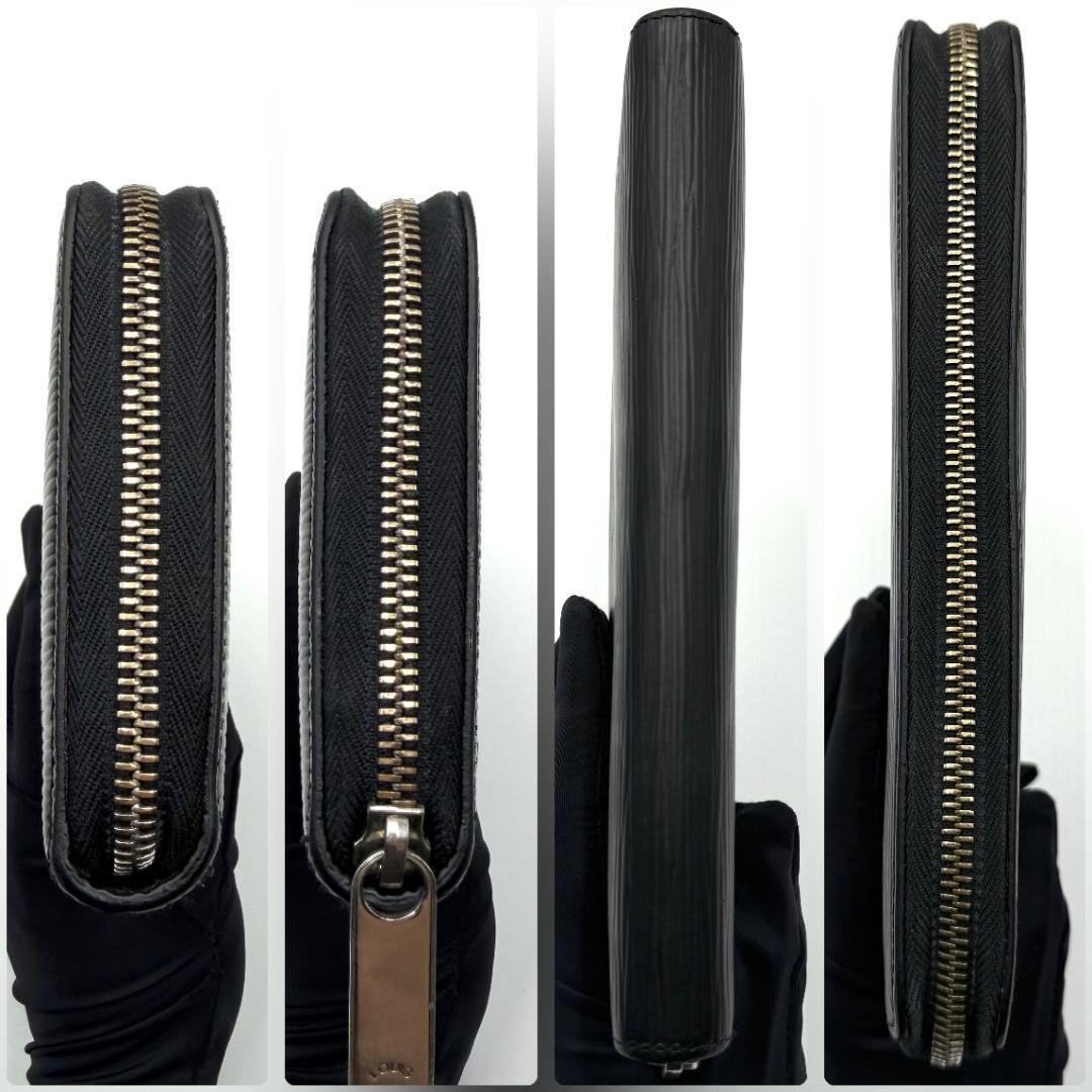 ルイヴィトン エピ ジッピーオーガナイザー ノワール 長財布 ラウンド
