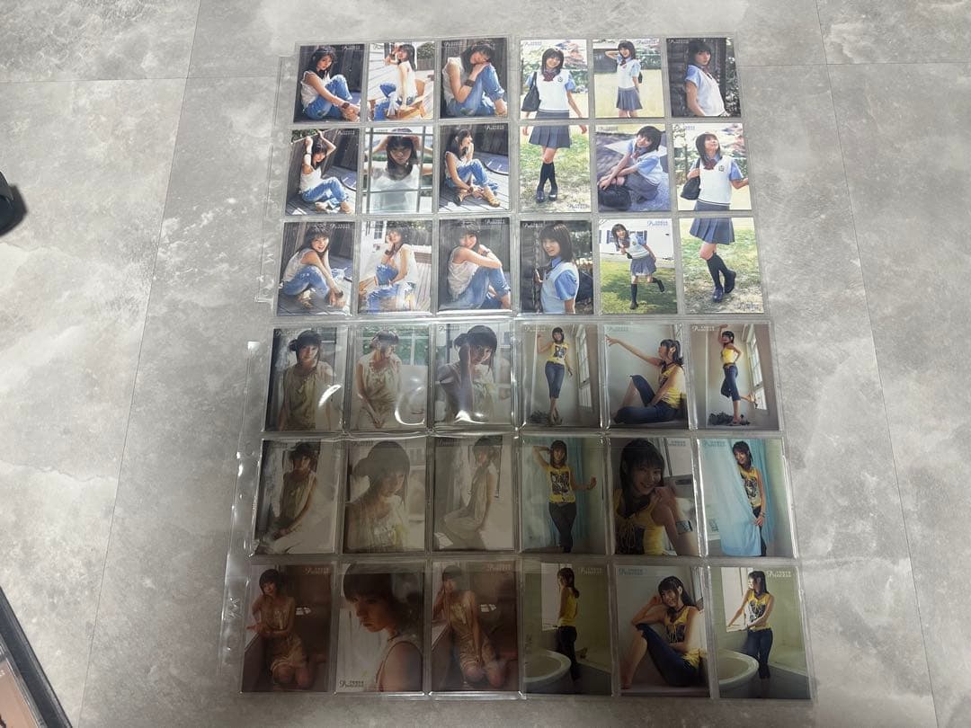 芳賀優里亜Princessアイドルコスチュームカード直筆サインカード