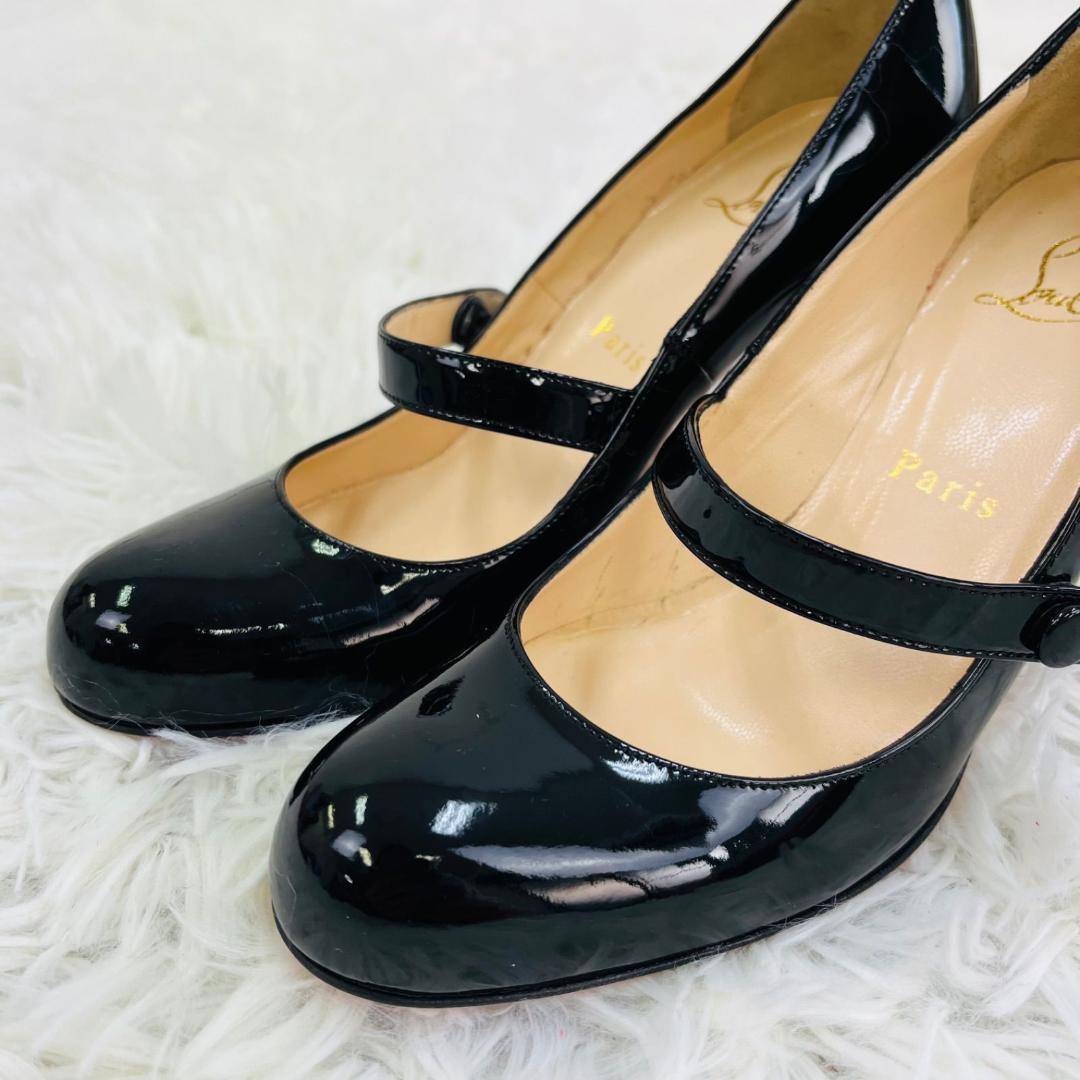 Christian Louboutin 21.5cm ブラック ハイヒール