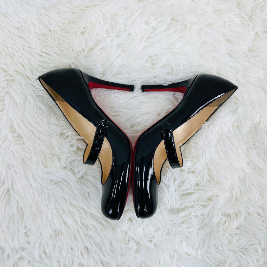 Christian Louboutin 21.5cm ブラック ハイヒール