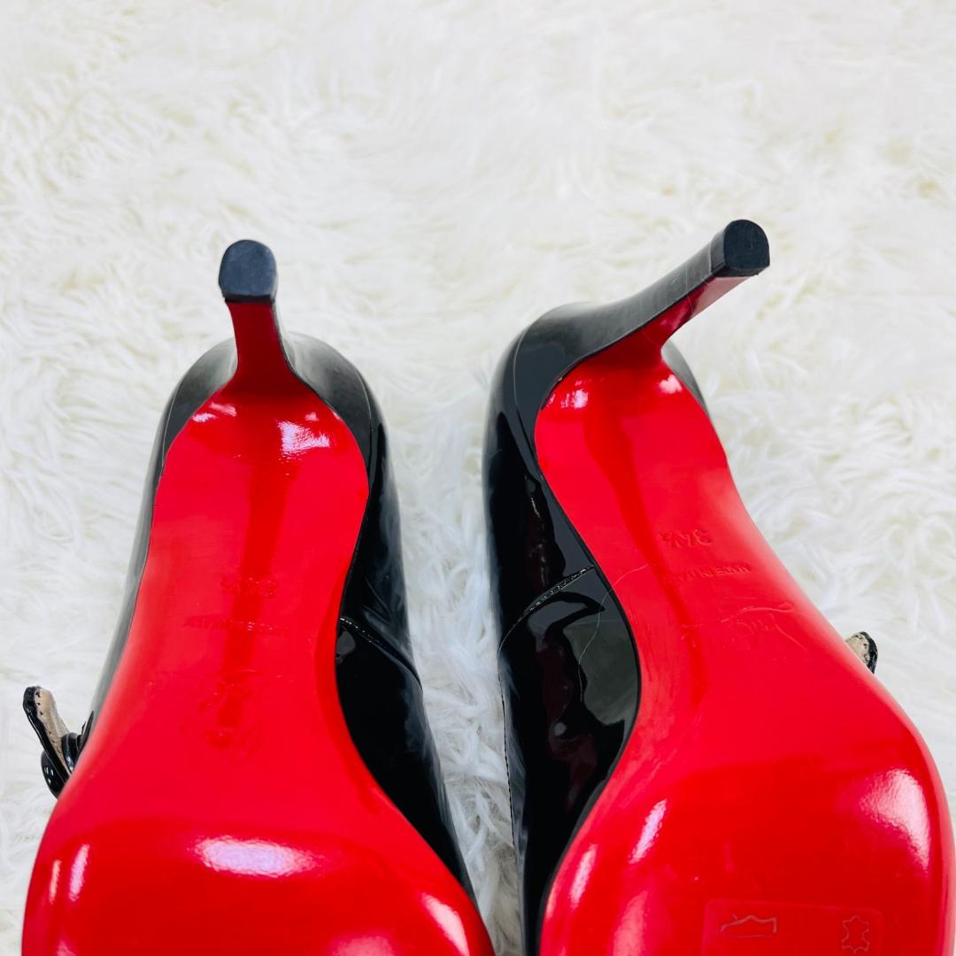 Christian Louboutin 21.5cm ブラック ハイヒール