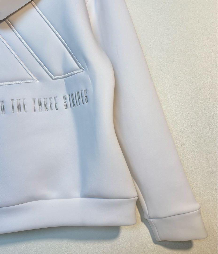 未使用adidas ダンボールニットフーディー キルティングハーフパンツ