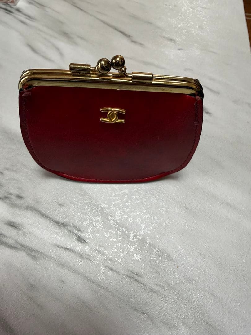 シャネル CHANEL ノベルティ コインケース 小銭入れ がまぐち財布