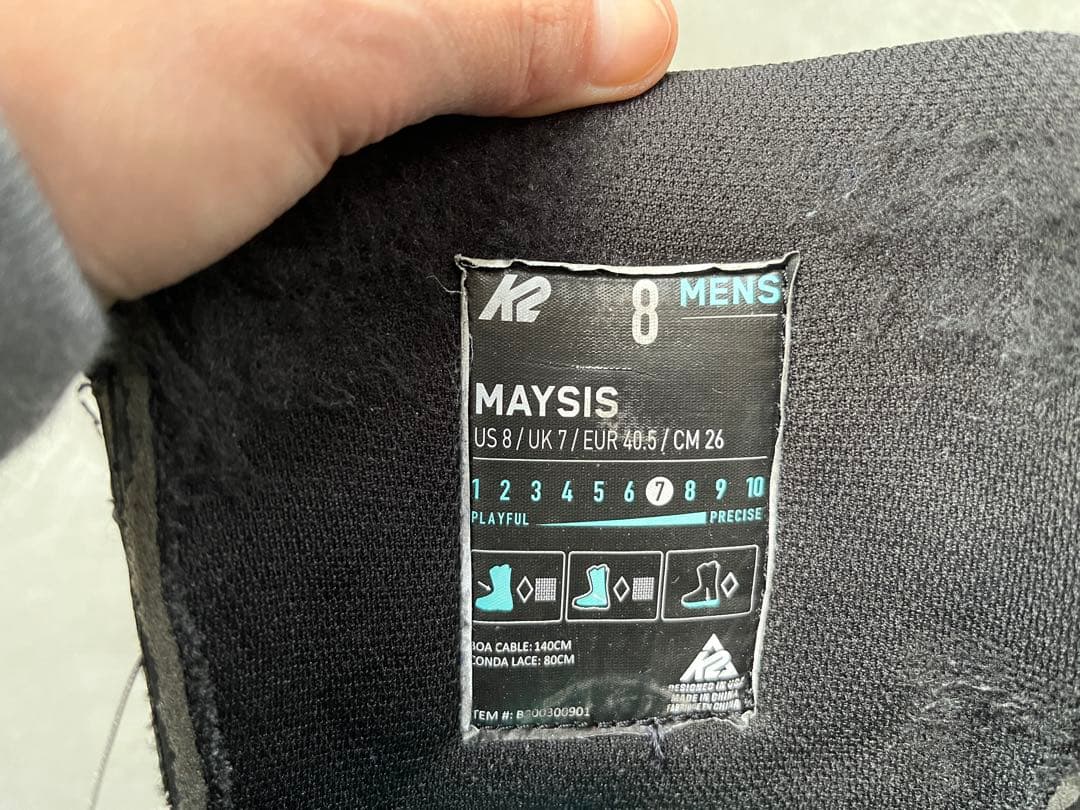 【26.0cm】K2 MAYSIS スノーボードブーツ メンズ