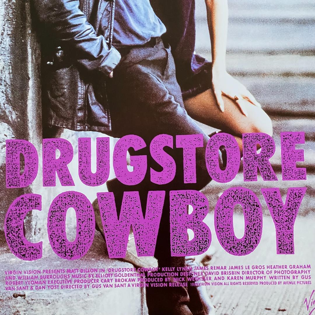 新品海外版ポスター『ドラッグストア・カウボーイ』#2 マット
