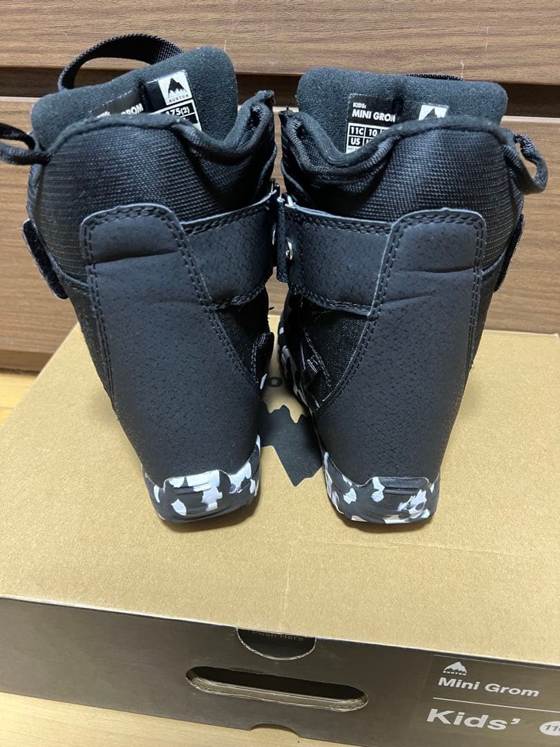 Burton Mini Grom 子供用スノーボードブーツ 11C 17.5cm