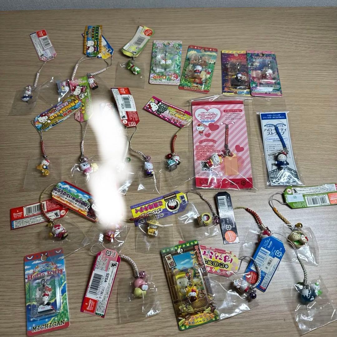 ハローキティ ストラップ 約100 個セット未開封