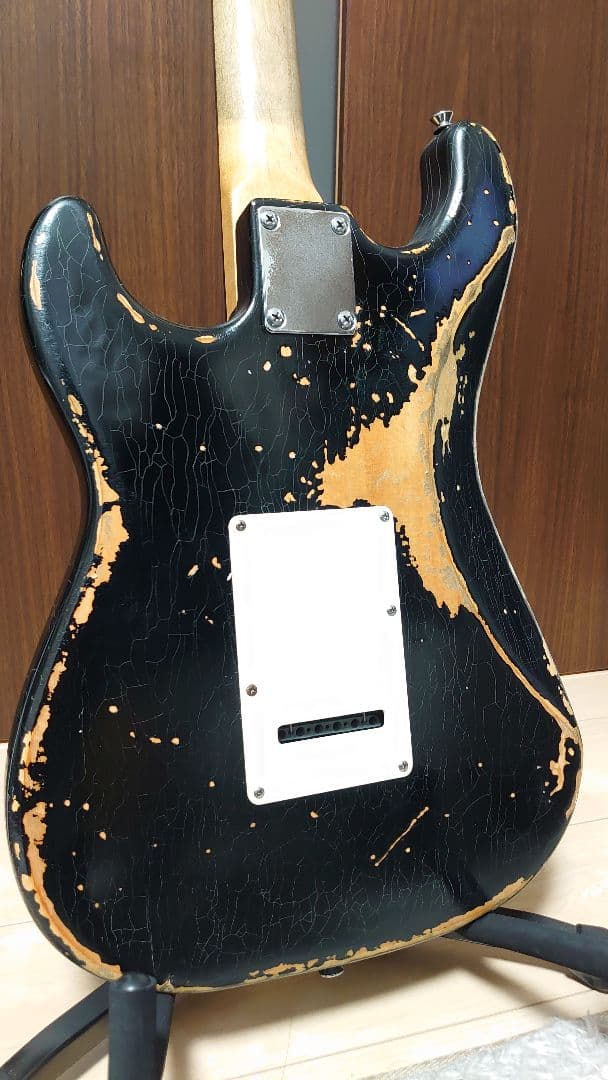 値下げ交渉可】Fender系ストラトキャスター【レリック加工】 - メルカリ