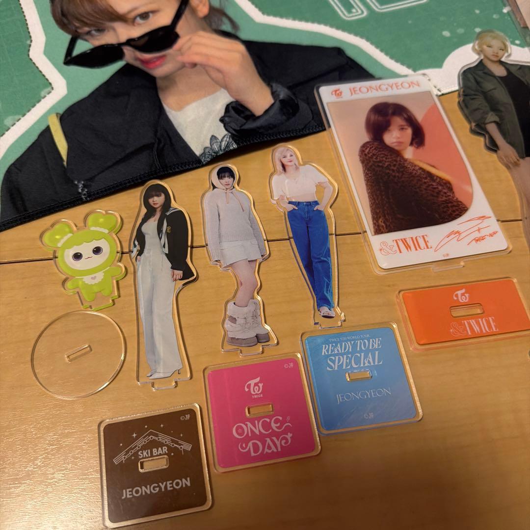 TWICE ジョンヨン アクスタ スローガンなど まとめ売り 全てつきます