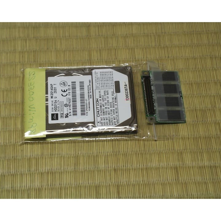 シャープ ノートパソコン PC-VX70F 救済デスク ６０G メビウスPC-XV70F