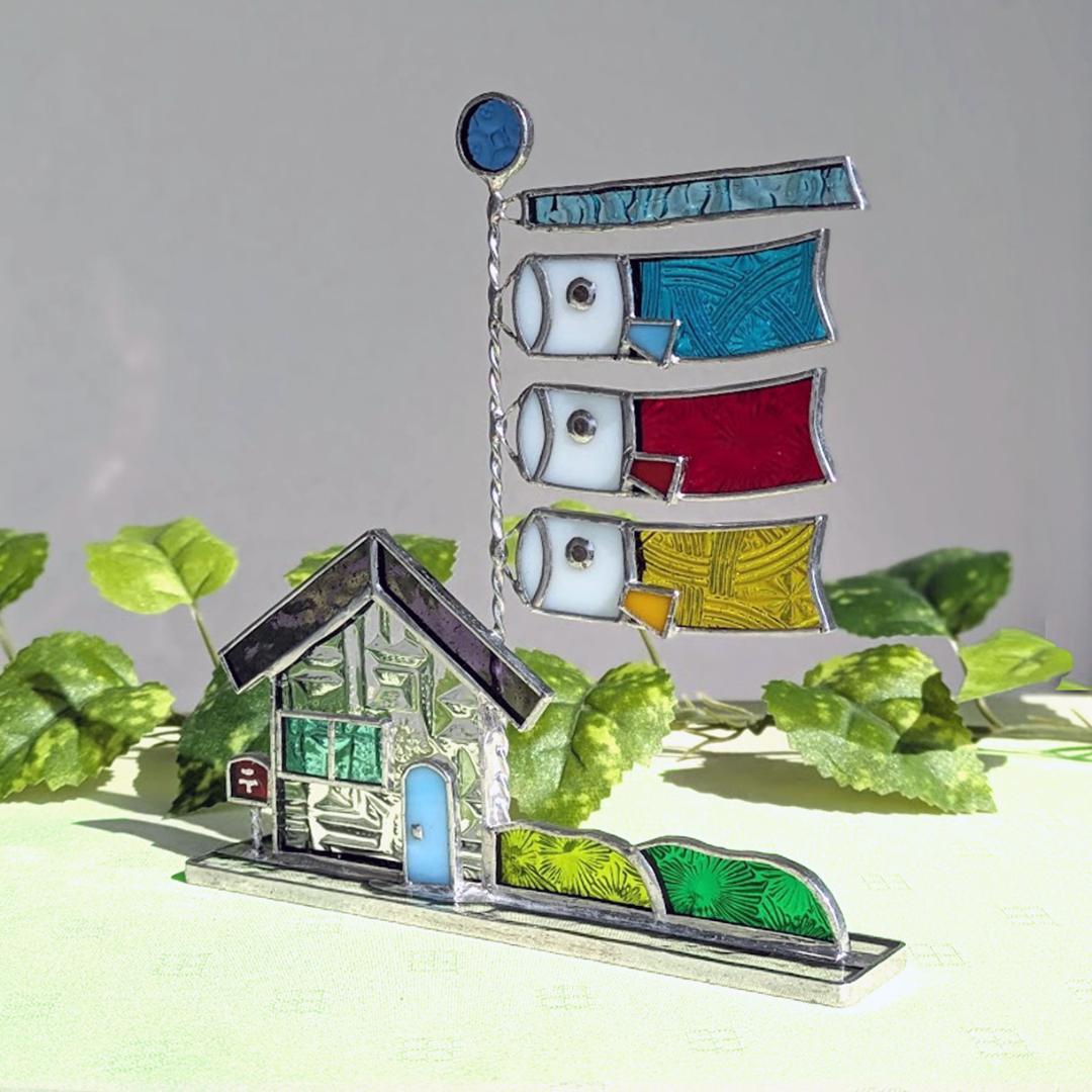 ステンドグラス 鯉のぼり - メルカリ