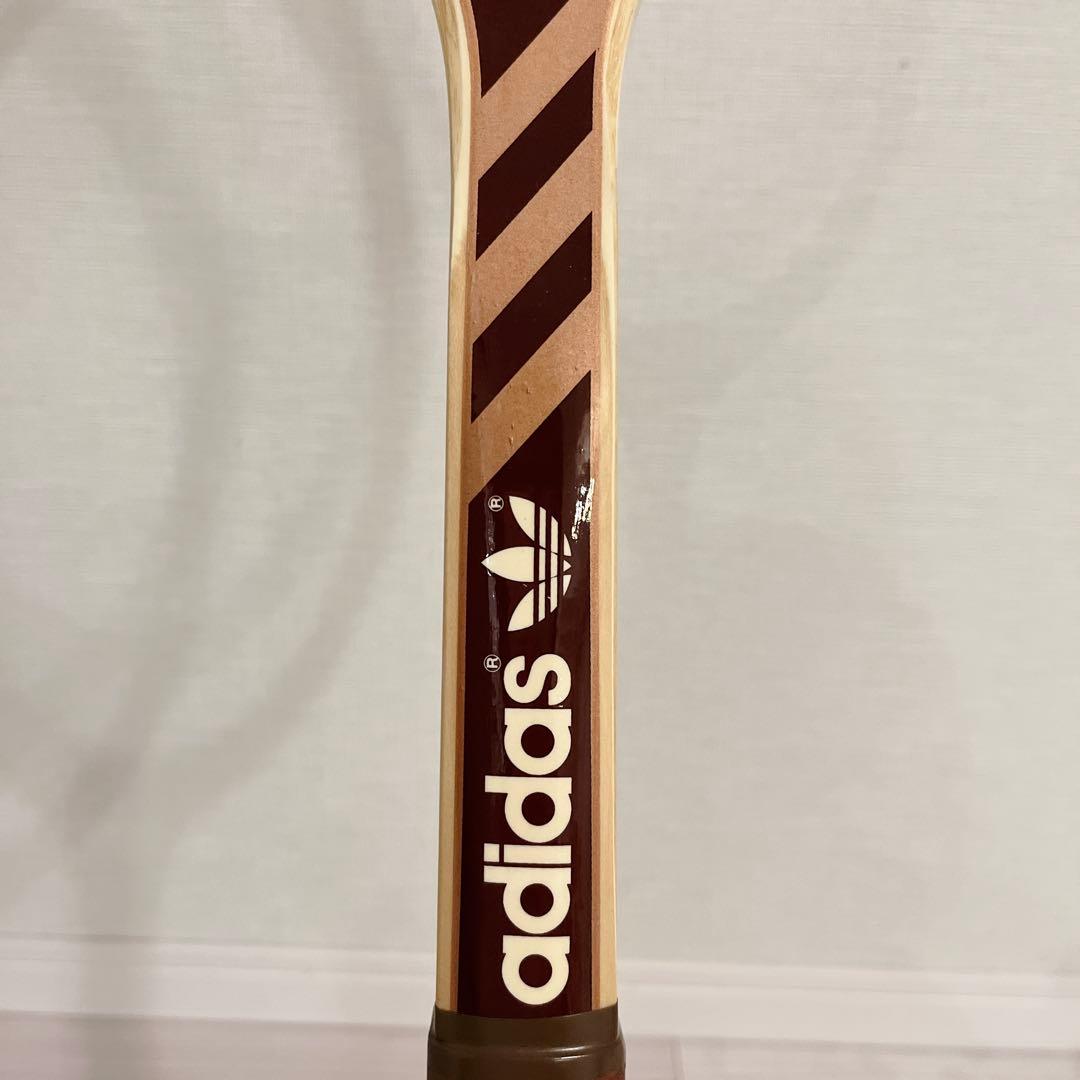 希少 70s アディダス ナスターゼ ウッドラケット ベルギー製 ハンド